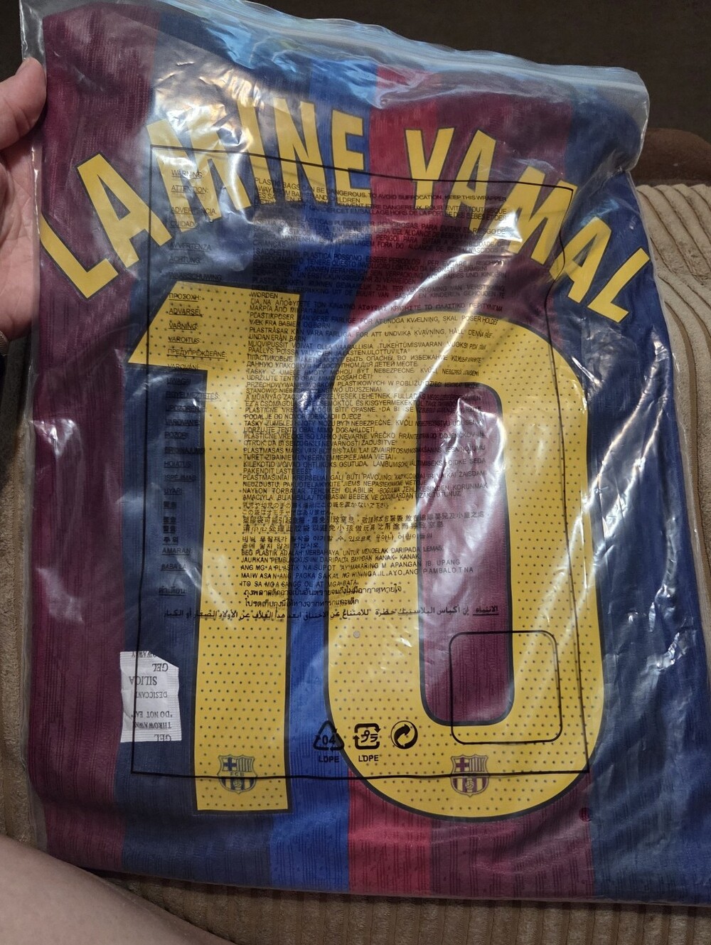 Lamine Yamal Barca Jersey